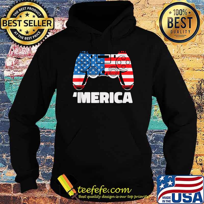 Merica Video game american flag Hoodie Merica Video game american flag Hoodie
