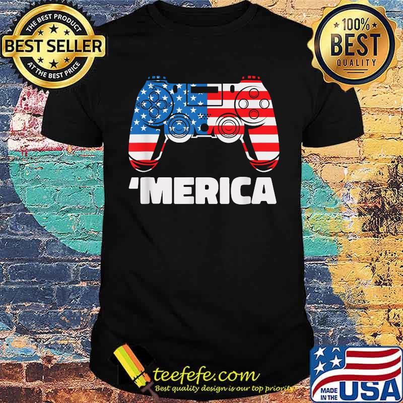 Merica Video game american flag shirt Merica Video game american flag shirt