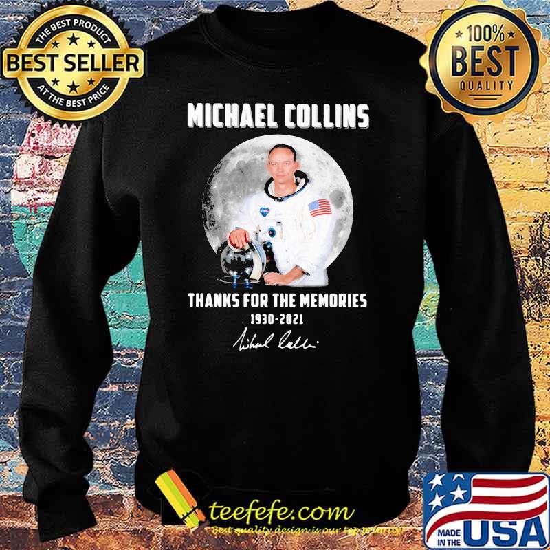 Michael collins thanks for the memories signature 1930 2021 moon Sweater Michael collins thanks for the memories signature 1930 2021 moon Sweater