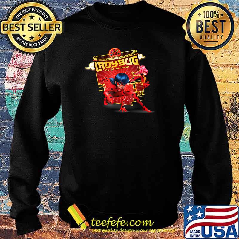 Miraculous Shanghai Ladybug and Ladydragon T-Shirt Sweater Miraculous Shanghai Ladybug and Ladydragon T-Shirt Sweater