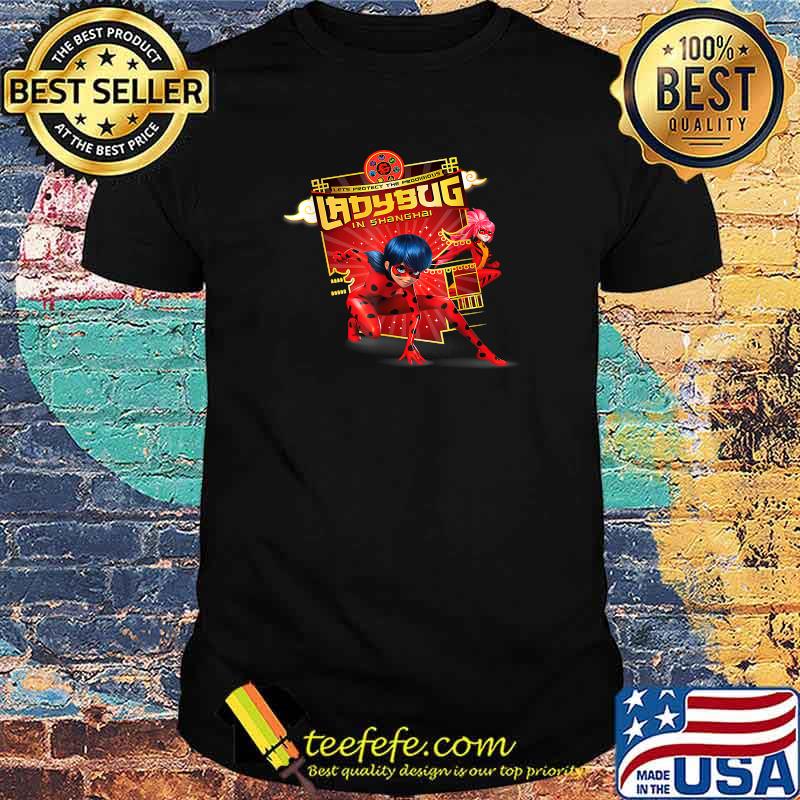 Miraculous Shanghai Ladybug and Ladydragon T-Shirt Miraculous Shanghai Ladybug and Ladydragon T-Shirt