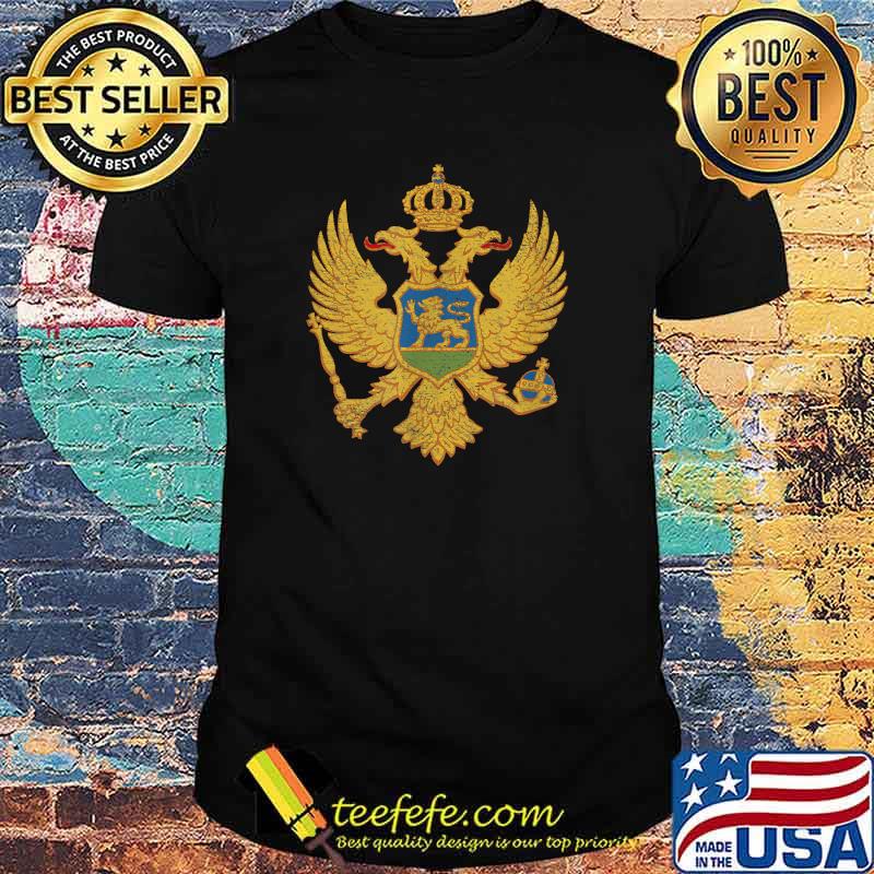 MONTENEGRO COAT OF ARMS FLAG PRIDE PODGORICA T-Shirt