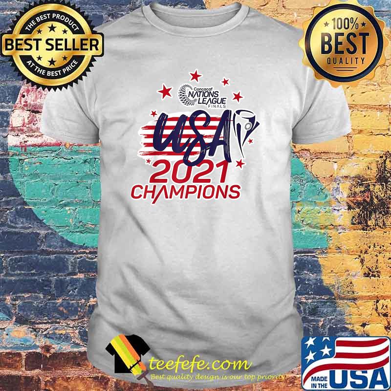 Nations League USA 2021 Football Fans T-Shirt