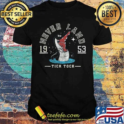 Neverland Croc Collegiate Tick Tock 1953 T-Shirt
