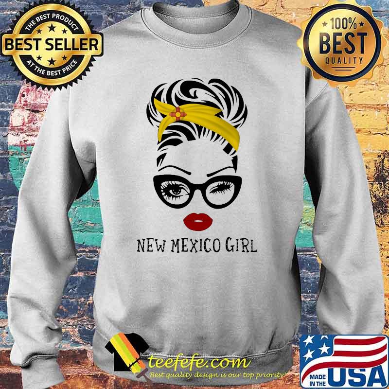 New Mexico Girl Wink Eye Shirt Sweater New Mexico Girl Wink Eye Shirt Sweater