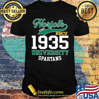 Norfolk state HBCU 1935 university Spartans T-Shirt