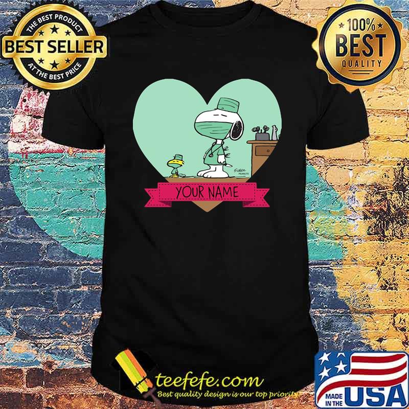 Nurse Snoopy Heart Shirt Nurse Snoopy Heart Shirt