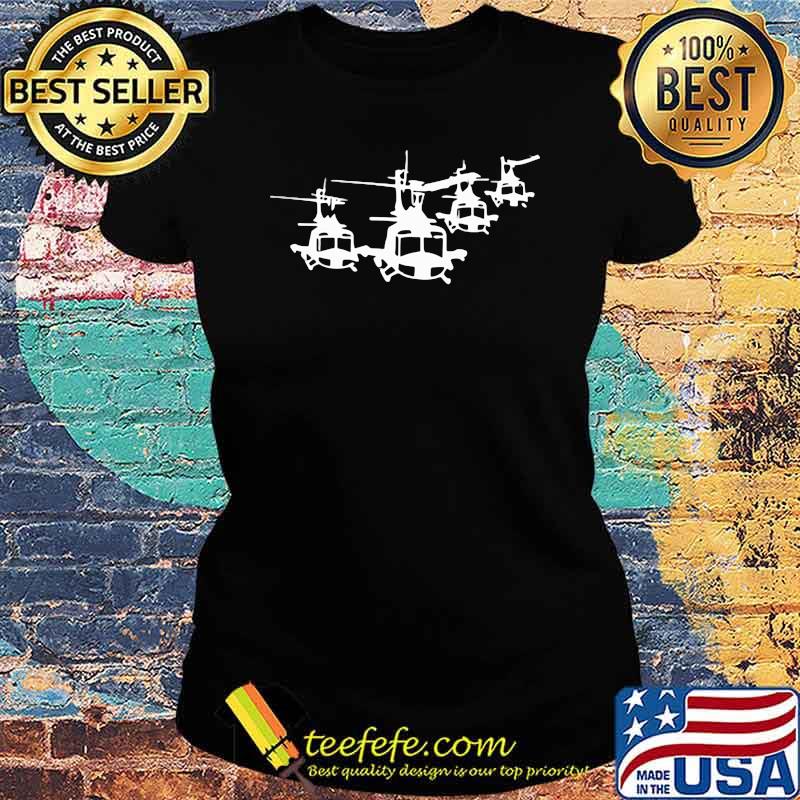 Official Huey Helicopter Shirt Ladies tee Official Huey Helicopter Shirt Ladies tee
