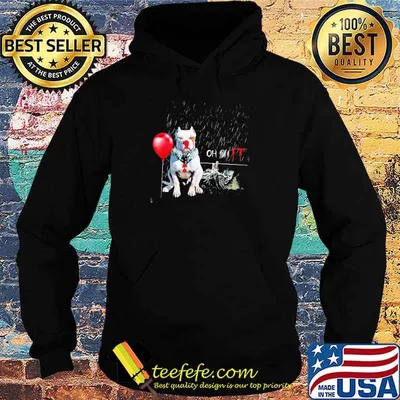 Official it dog balloon skull shirt