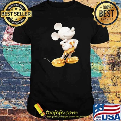 Official Mickey Mouse Gold disney shirt