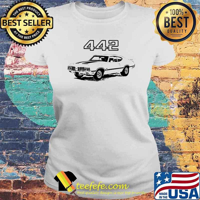 Official Oldsmobile 442 Shirt Laides tee Official Oldsmobile 442 Shirt Laides tee