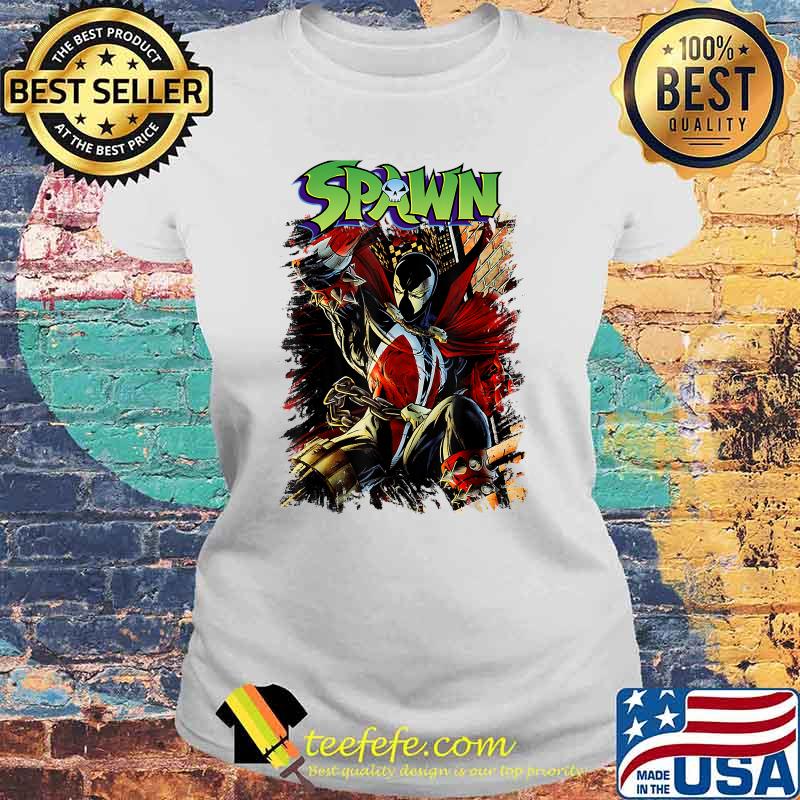 Official Spawn Poster T-Shirt Laides tee Official Spawn Poster T-Shirt Laides tee