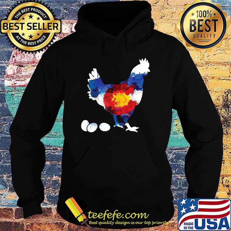 Official Watercolor Chickens T-Shirt Hoodie Official Watercolor Chickens T-Shirt Hoodie