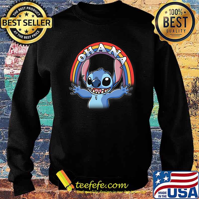 Ohana Raibow Stitch Shirt Sweater Ohana Raibow Stitch Shirt Sweater