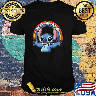 Ohana Raibow Stitch Shirt
