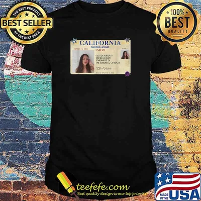 Olivia and rodrigo California Driver's License T-Shirt