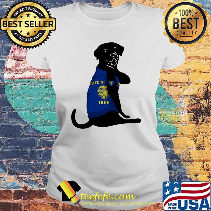 Oregon dog Tate Of 1859 s Laides tee Oregon dog Tate Of 1859 s Laides tee