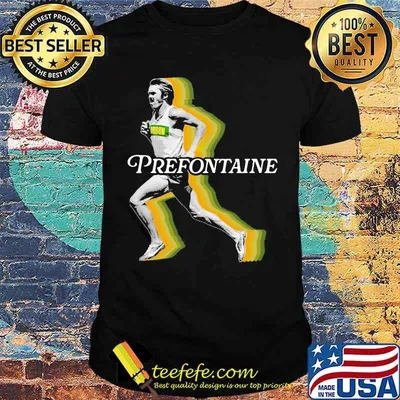 Prefontaine running man shirt