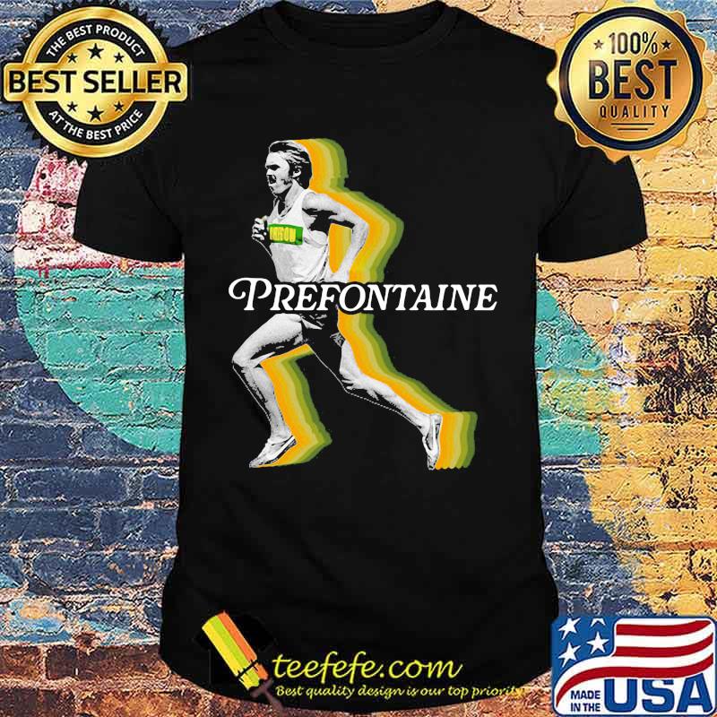 Prefontaine running man shirt