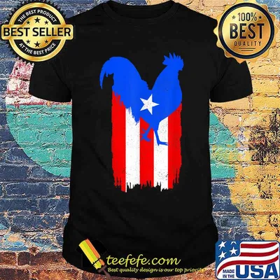Puerto Rico Gallero Puerto Rican Flag Pride Boricua T-Shirt