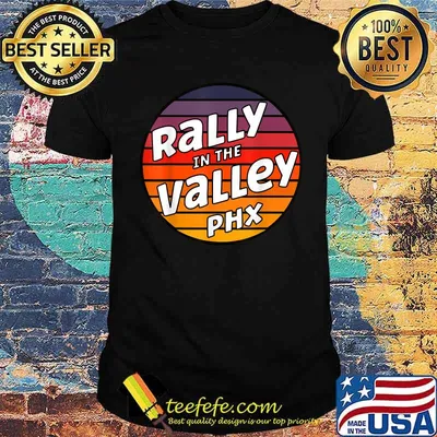 Rally In the Valley PHX Basketball Vintage T-Shirt