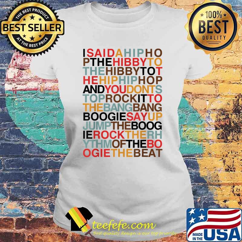Rapper Delight Sugarhills Gang T-Shirt Laides tee Rapper Delight Sugarhills Gang T-Shirt Laides tee