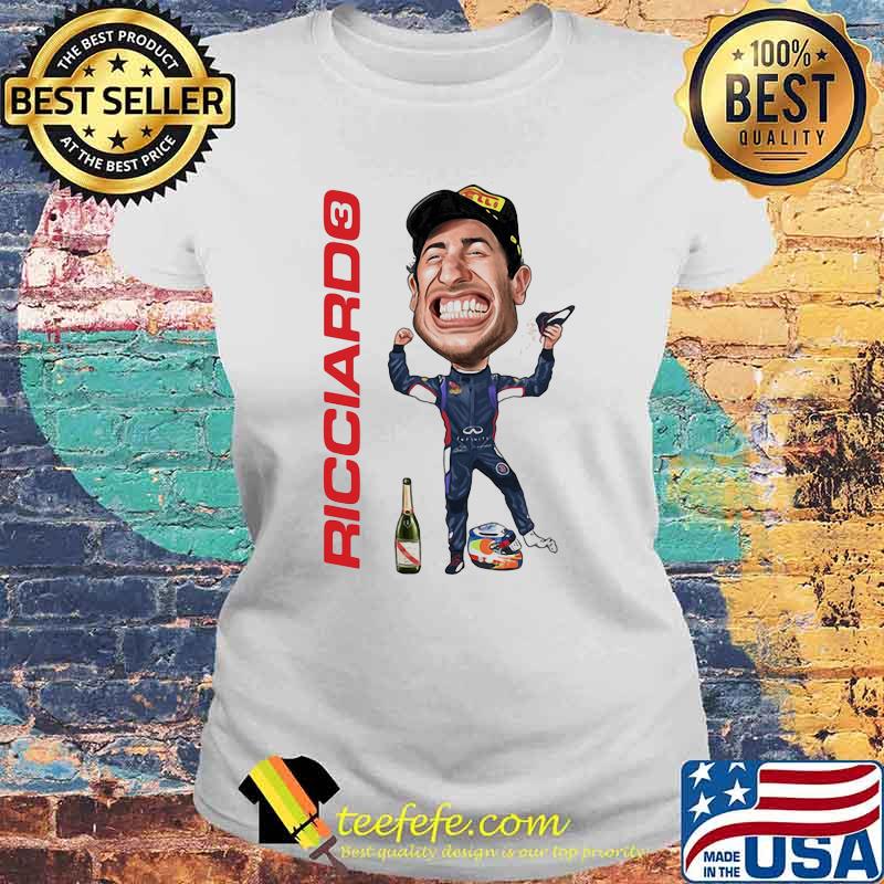 Ricciard 3 Driver Shirt Laides tee Ricciard 3 Driver Shirt Laides tee