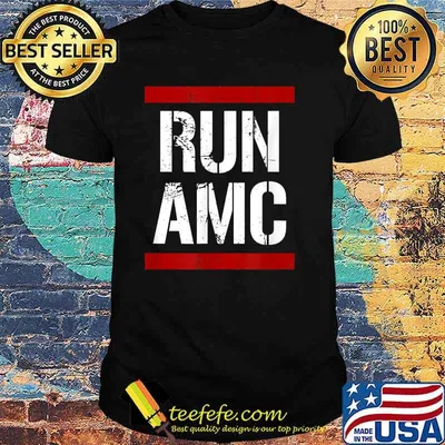 Run AMC Stock Meme Crypto Shirt