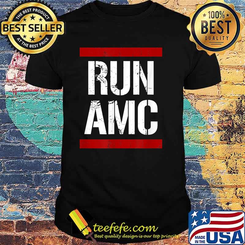 Run AMC Stock Meme Crypto Shirt