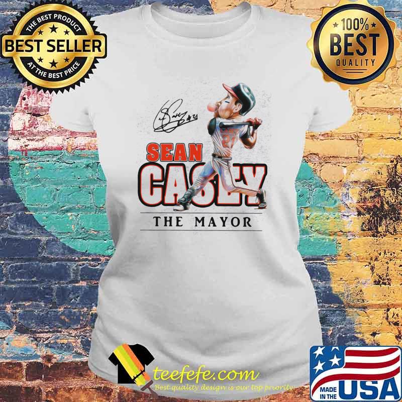 Sean casey the mayor baseball Laides tee Sean casey the mayor baseball Laides tee