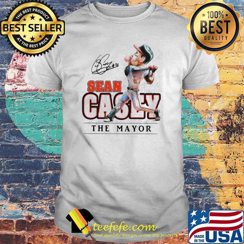 Sean casey the mayor baseball shirt