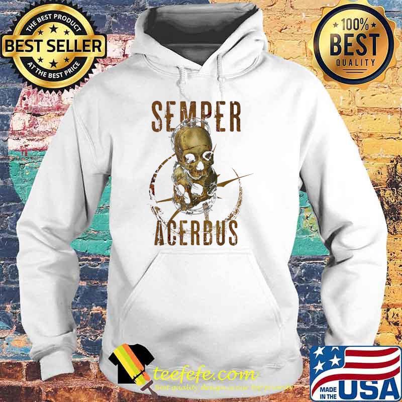 Semper Acerbus Twin Skulls T-Shirt Hoodie Semper Acerbus Twin Skulls T-Shirt Hoodie