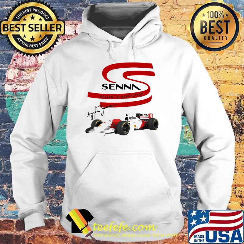 Senna Driven To Perfection Sprint Car Shirt Hoodie Senna Driven To Perfection Sprint Car Shirt Hoodie