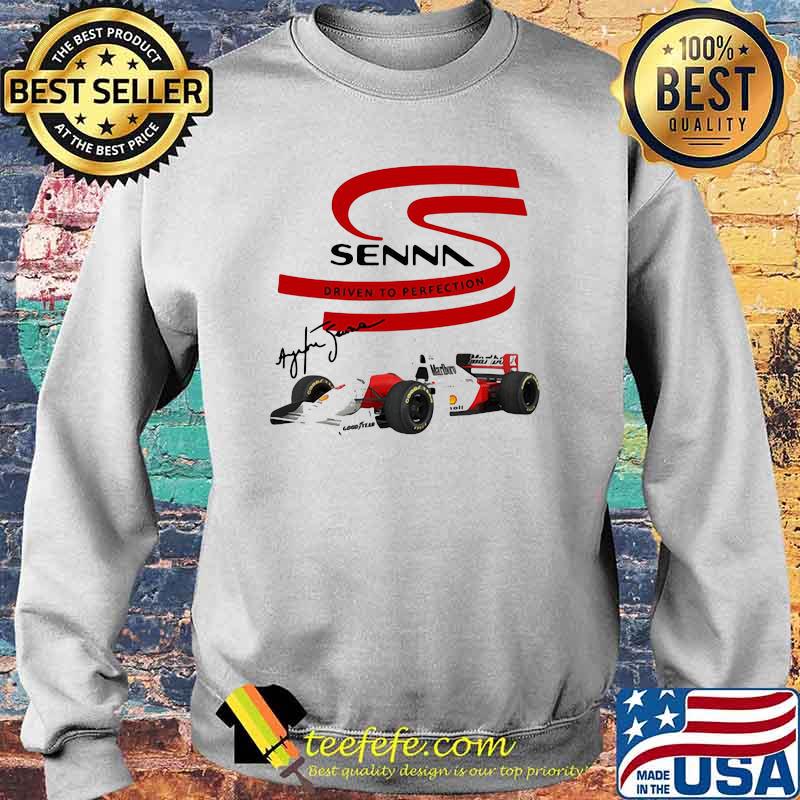 Senna Driven To Perfection Sprint Car Shirt Sweater Senna Driven To Perfection Sprint Car Shirt Sweater