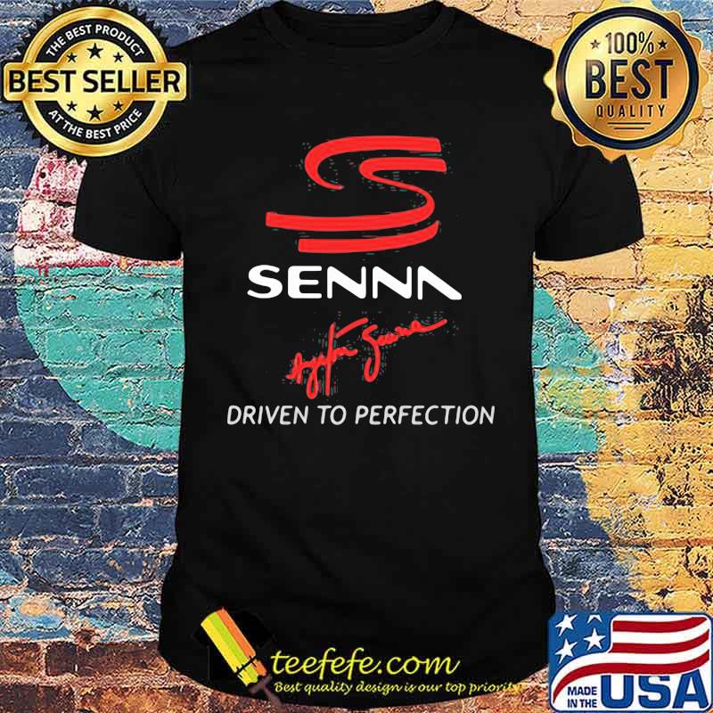 Senna Driven To Perfection Sprint Shirt Senna Driven To Perfection Sprint Shirt