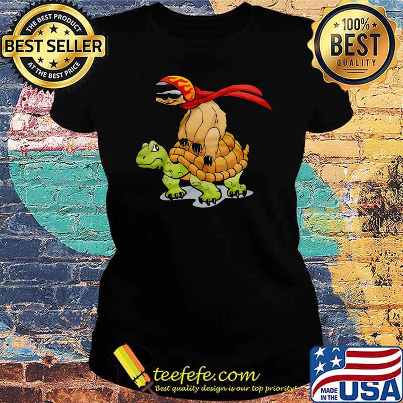 Sloth And Turtle Shirt Ladies tee Sloth And Turtle Shirt Ladies tee
