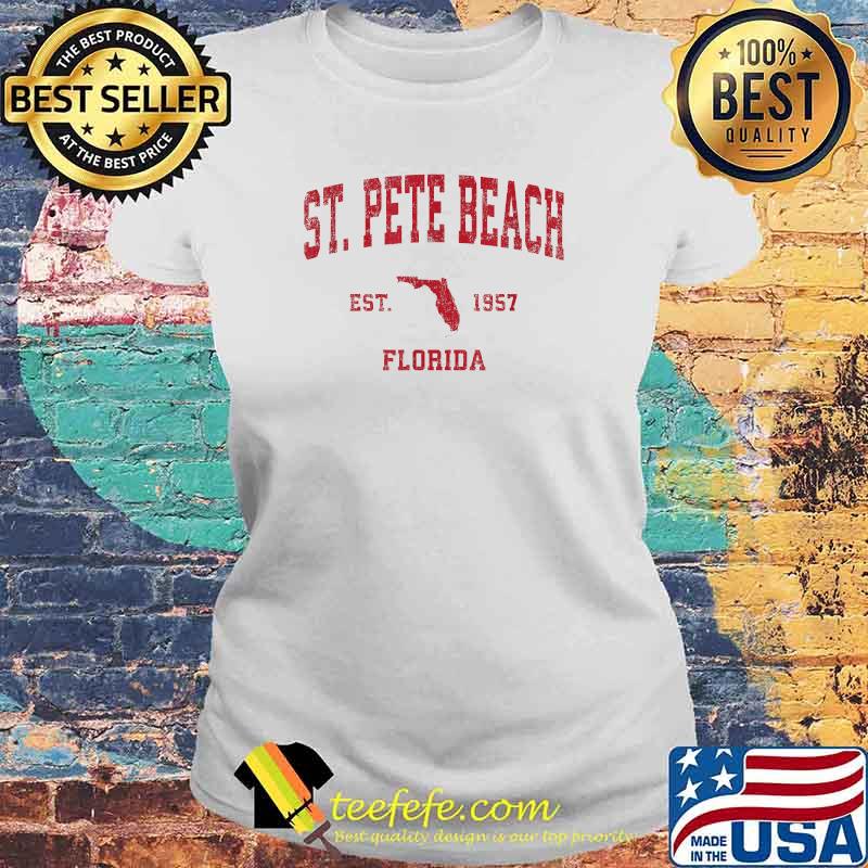 St. Pete Beach Florida FL Est 1957 T-Shirt Laides tee St. Pete Beach Florida FL Est 1957 T-Shirt Laides tee