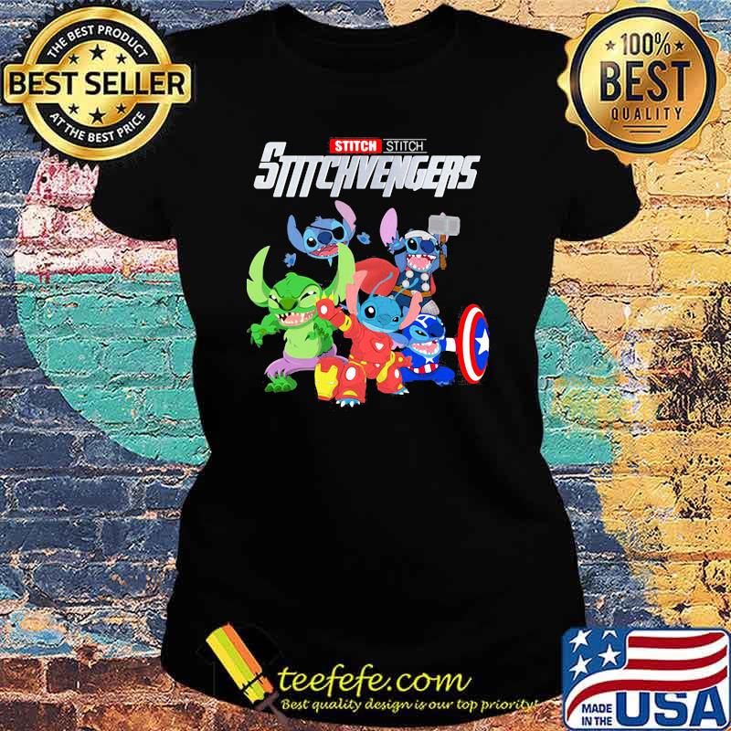 Stitch stitchvengers captain american s Ladies tee Stitch stitchvengers captain american s Ladies tee
