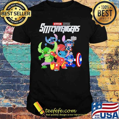 Stitch stitchvengers captain american shirt
