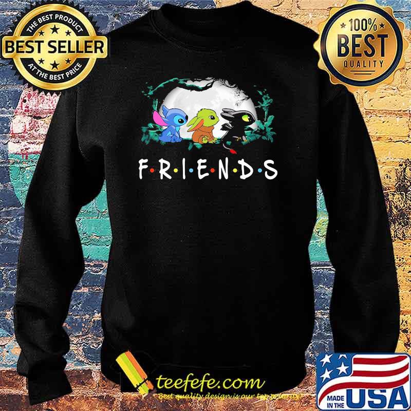 Stitch yoda toothless friends s Sweater Stitch yoda toothless friends s Sweater