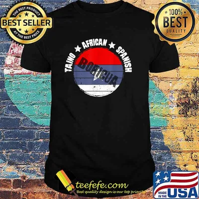 Taino African Spanish Boricua T-Shirt