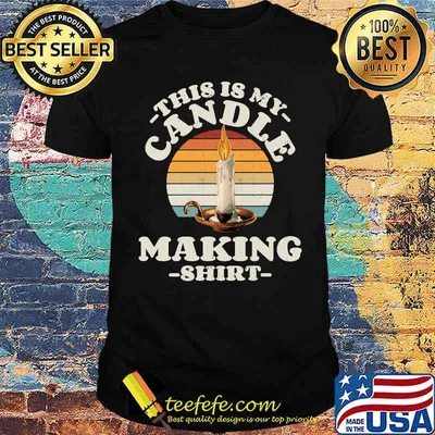 This Is My Candle Making Candlemaker Vintage T-Shirt
