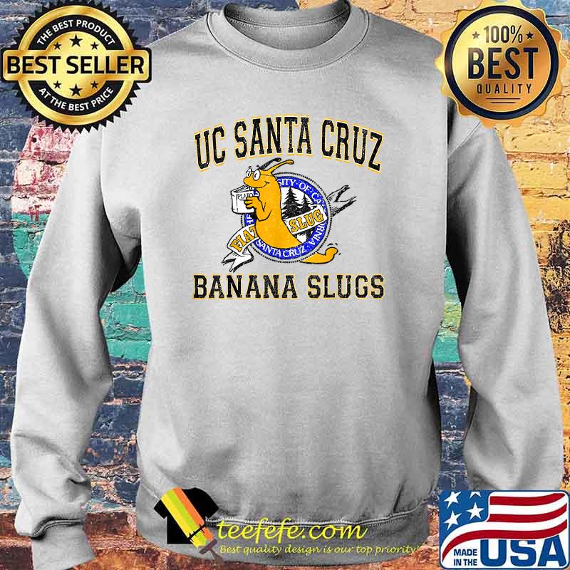 UC Santa Cruzs banana slugs logo T-Shirt Sweater UC Santa Cruzs banana slugs logo T-Shirt Sweater