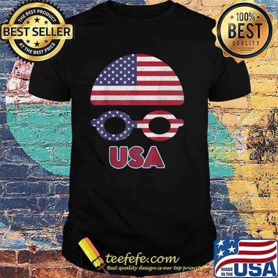USA Swimming American National Flag Swimming T-Shirt