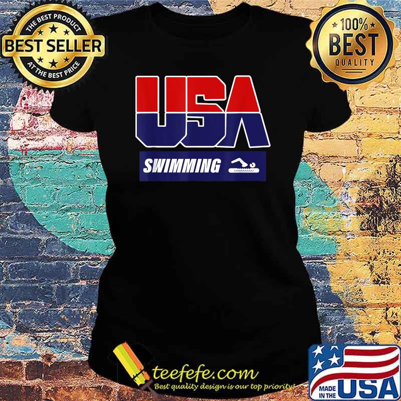 USA Swimming Tokyo Olympics 2021 T-Shirt Ladies tee USA Swimming Tokyo Olympics 2021 T-Shirt Ladies tee