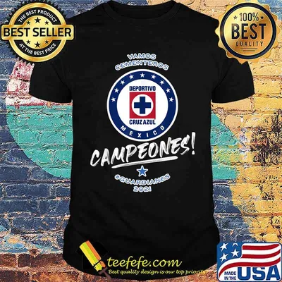 Vamos cementeros campeones guardianes Football Fans Cruz Azul 2021 T-Shirt