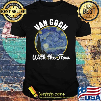 Van Gogh With The Flow T-Shirt