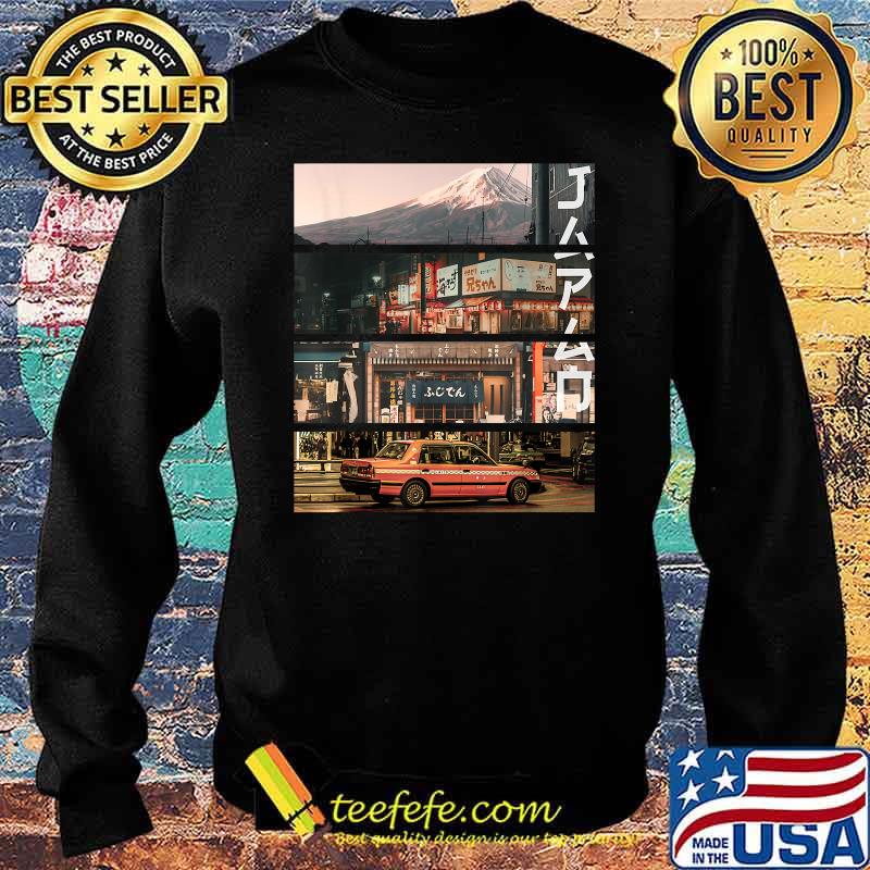 Vaporwave Japan Tokyo Osaka street T-Shirt Sweater Vaporwave Japan Tokyo Osaka street T-Shirt Sweater