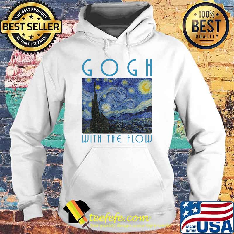 Vincent Van Gogh With The Flow T-Shirt Hoodie Vincent Van Gogh With The Flow T-Shirt Hoodie