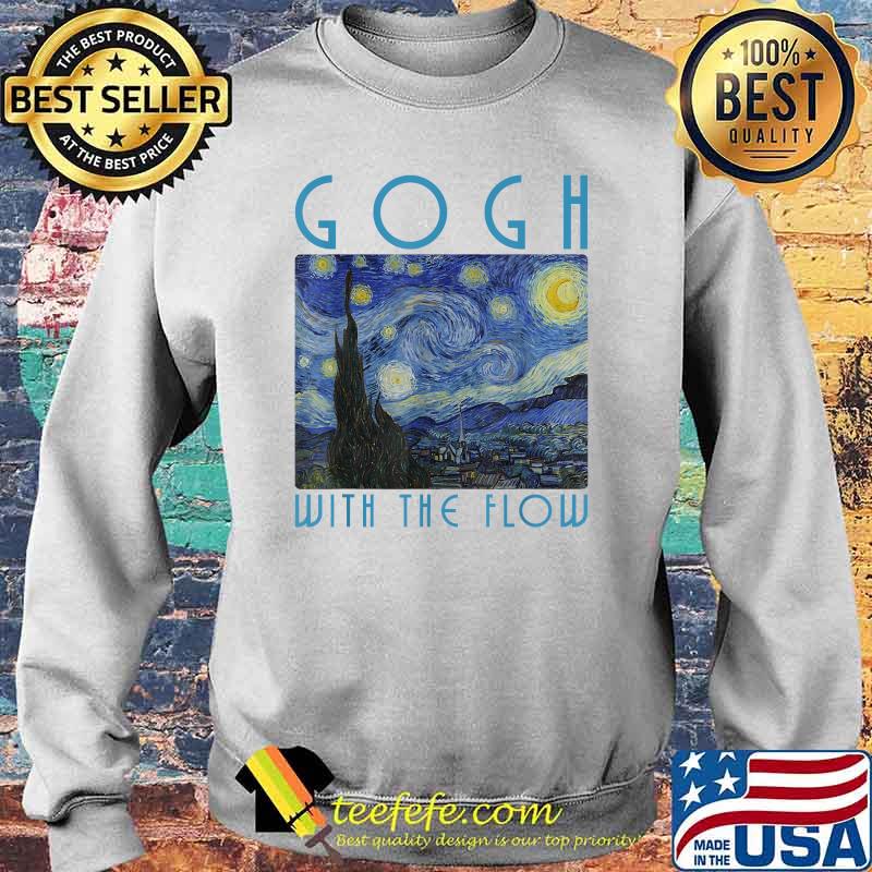 Vincent Van Gogh With The Flow T-Shirt Sweater Vincent Van Gogh With The Flow T-Shirt Sweater